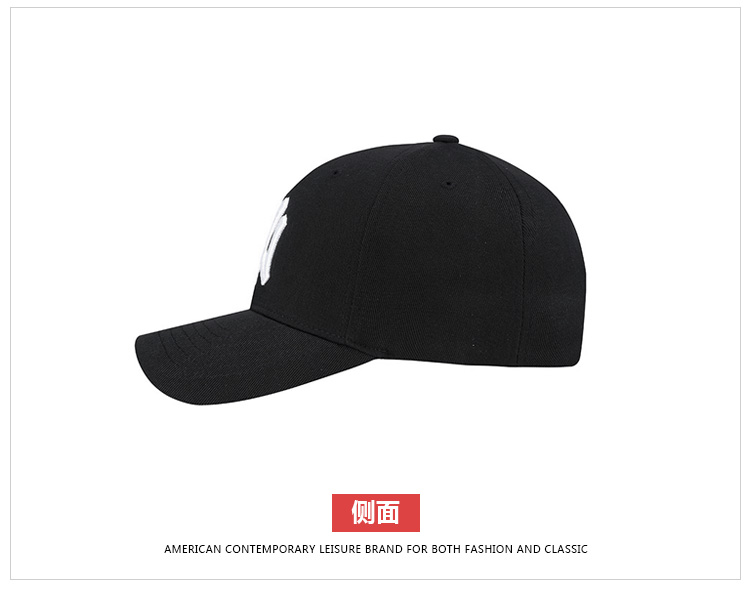 Mũ bóng chày Mlb exo mới với mũ bóng chày ny Yankees cổ điển màu đen nam và nữ bình thường trên đường phố - Bóng chày 	mũ bóng chày ny	