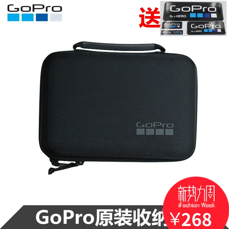 GoPro túi lưu trữ ban đầu anh hùng7 / 6DJI DJI Hộp lưu trữ túi máy ảnh ban đầu có thể đặt ba túi que gấp - Phụ kiện máy ảnh kỹ thuật số