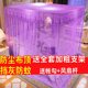 新款落地宫廷蚊帐带加粗加厚支架三开门1.2m1.5m1.8米2米双人家用