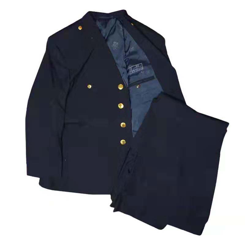 Stock 87 Type of sea Tibetan Qing style Xia Changfu suit collar full lining gross material old cadre Fanliding suit