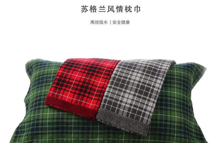 Khăn gối cotton chính hãng gói ưu đãi đặc biệt cotton tăng độ dày vài chiếc khăn gối cao cấp vỏ gối đẹp