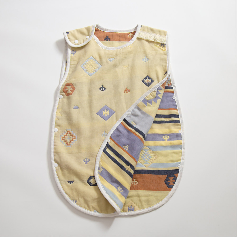 Baby Boy Baby Full Cotton Cloth Mushrooms Summer Air Conditioning Vest Sleeping Bag Anti Kick by the Four Seasons General Purpose CUHK