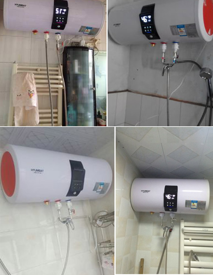 bình nước nóng gián tiếp DSZF-50A hiện đại lưu trữ nước loại nhiệt điện nước nóng điều khiển từ xa nhà tắm bán cầu 40/50/60/80 - Máy đun nước bình nước nóng lạnh mini