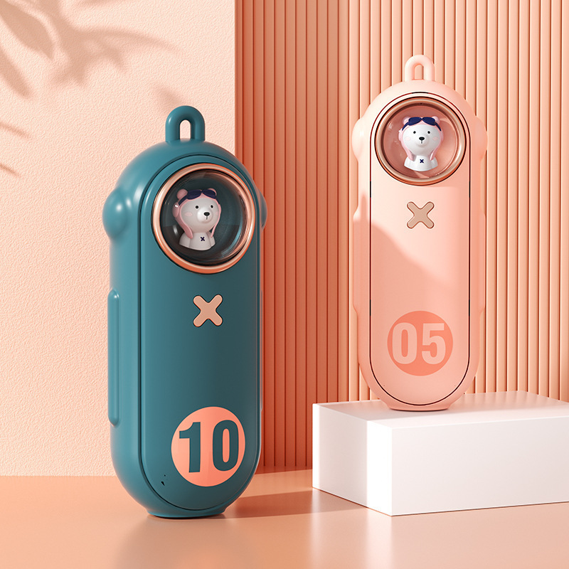 Cute pet hand warmer power supply USB charging mini charging treasure 2 in 1 warm baby hand warmer artifact