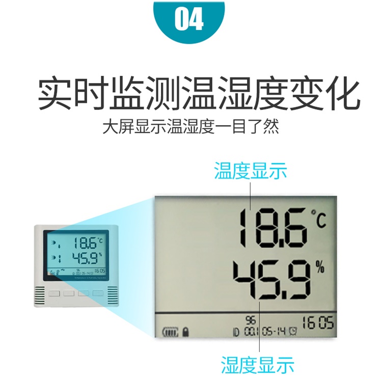 SPD温湿度传感器NBIOT无线高精度液晶大屏显示工业温湿度变送器,温湿度传感器N