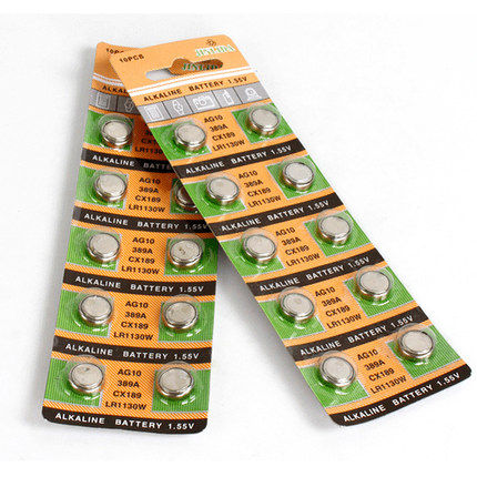 High-quality button BATTERY AG10 BATTERY LR1130 BATTERY CAR VALVE LIGHT BATTERY AG10 ELECTRONIC