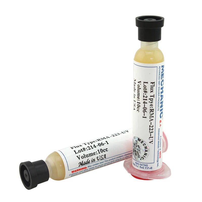 Wash-free BGA assistant solder paste AMTECH NC559 BGA solder paste soldering flux syringe welding oil assistant solder paste
