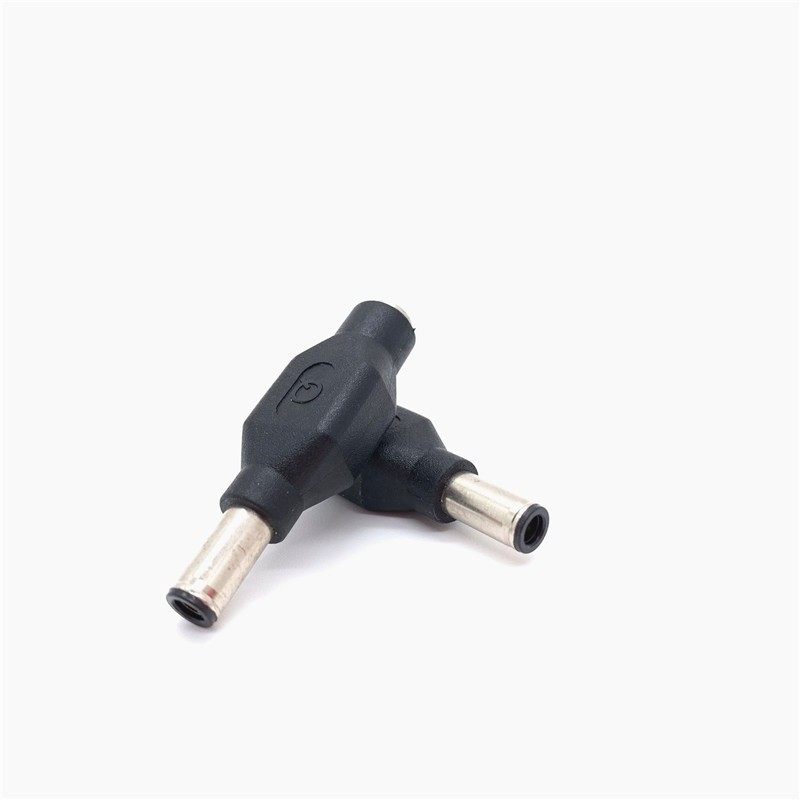 HuaSUSTech laptop power conversion head DC plug 5 5 * 2 5mm turns 6 0 * 3 7mm large-bore with needle