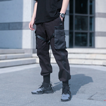 SILENSTORM Tactical floating umbrella Pants Function Splicing Tooling Beampants Casual Trend Long Pants Men and women
