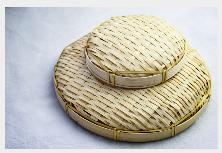 Mini thủ công rây tre giỏ thực phẩm ảnh đạo cụ chụp ảnh nền thiết lập đạo cụ phụ trợ đồ trang trí - Trang trí nội thất thiết kế phòng thờ