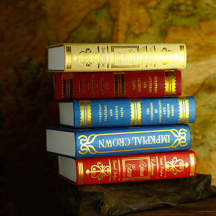 Eurostyle Retro Fake Book Emulation Book Online Shop Photography Background Photo Shoot Props Bookcase Decorative Book Hem