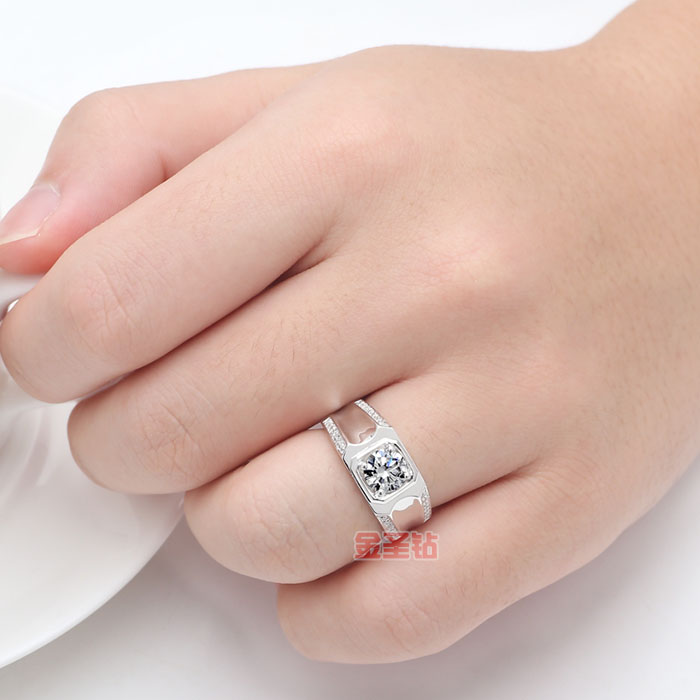 Bague homme      en Argenterie - Ref 3088921 Image 3