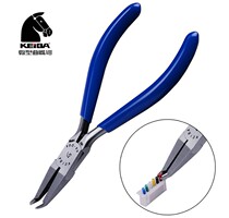 Japanese Continental HA-D04 curved nose pliers 5-inch 125mm electronic pliers wire cutter top cutting pliers micro curved nose pliers
