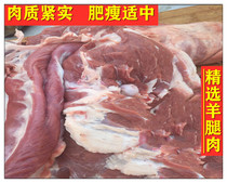 Fresh mutton raw mutton farmhouse loose goat leg meat to bone lamb barbecue now kill 500 gr back leg bag