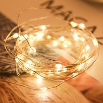 led copper wire lamp small color lamp flashing lamp string lamp full Sky star lamp Net red room layout bedroom romantic decorative lamp
