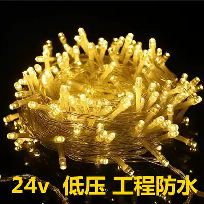 24V low voltage LED lantern flashing light string full Sky star lamp outdoor waterproof engineering lighting festival tree light decoration