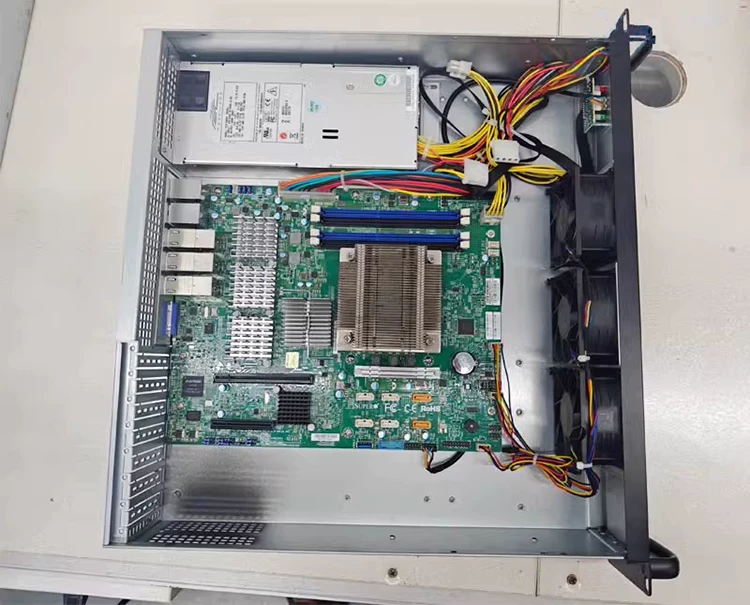 DIY-супермикро многопортовый сетевой интерфейс N6 промышленный компьютер 1U/2U сервер 6 X540 10G электрический порт софт-роутинг IKUAI