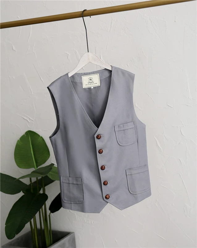 Mùa hè mới nam lanh vest mỏng phần vest mỏng vest vest vest giản dị vest phù hợp với kích thước lớn