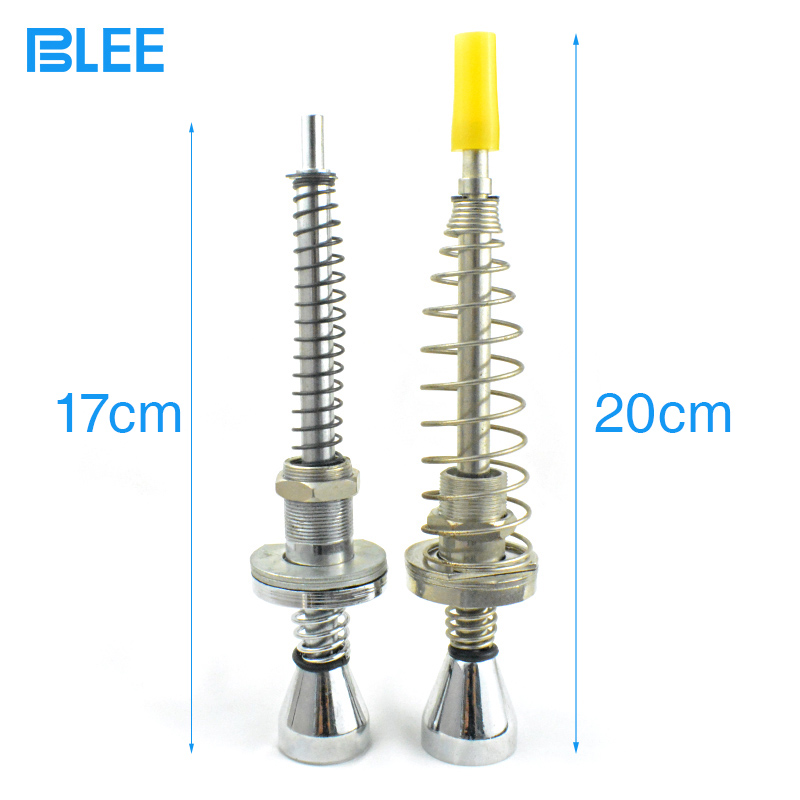 Pinball machine rod alloy 17CM small rod 20CM large rod game machine Winnie the Pooh alloy ball spring rod