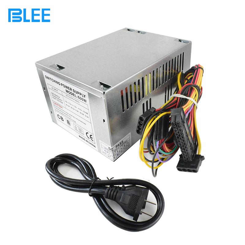 Game console computer power supply box AC230V computer power supply with power cord 600W size fan power supply box