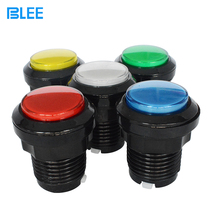 BLEE33MM GAME machine small round black edge with light button game machine accessories Pat pat music game machine button switch