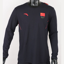 ANTA ANTA flag long-sleeved sweater sponsors Tokyo Chinese delegation sports long-sleeved round neck T-shirt