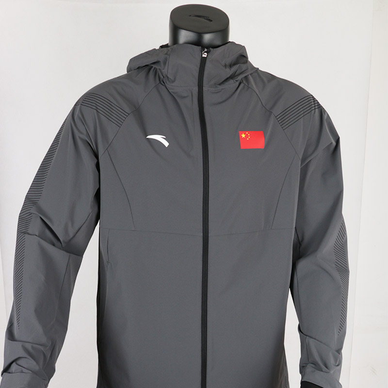 ANTA Anta National Flag 2021 new running coat fall casual coat with a cap and lady's windwear