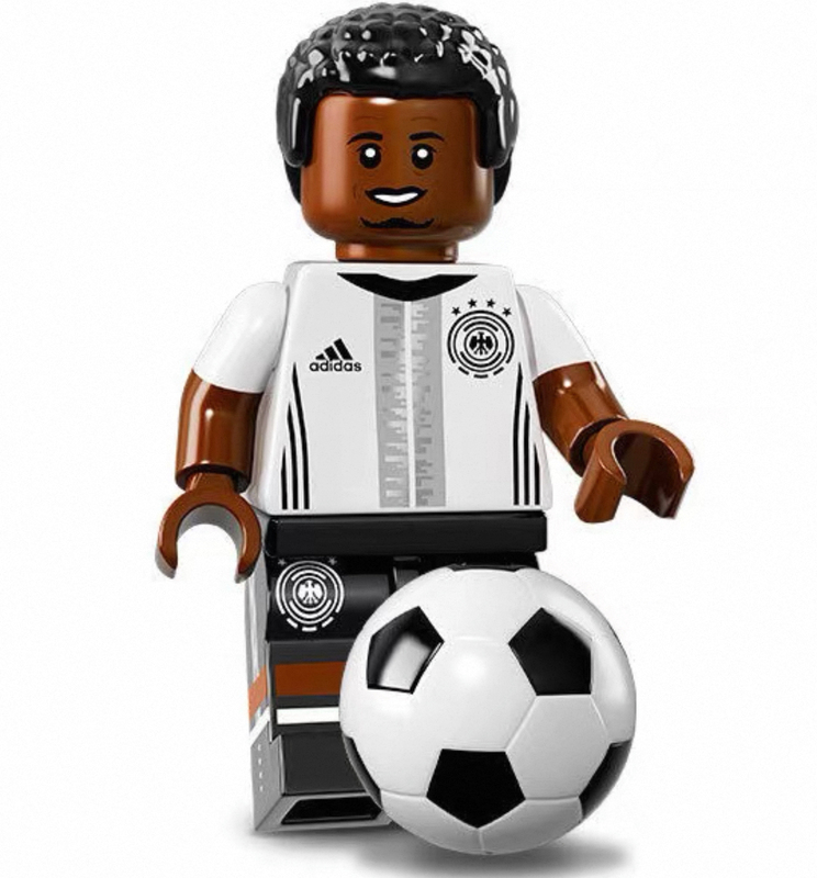 Lego 71014 German Football Team, Complete Set + Loose Pieces, Open and Verified