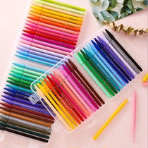 monami 3000 fiber pen color gel pen set Very fine water-based hook line hook edge coating color pen