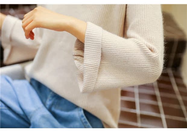 Áo len mỏng cho bé sơ mi tay dài đầu thu 2018 phiên bản Hàn Quốc mới của những chiếc áo len lửng cổ chữ V lười biếng khoác cardigan