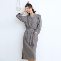 Sleepy Robby Spring and Autumn Lady Long Sleeve and Clothes Hotel Beauty Clothes Bathrobe Dress Summer