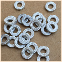 Road car folding car suspension brake clamp Φ 13*6 aluminum alloy anti-skid tooth shape Chinese wire gasket gasket