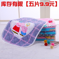 0-3 months newborn baby cotton small diaper pad diaper waterproof breathable urine pad ring washable diaper