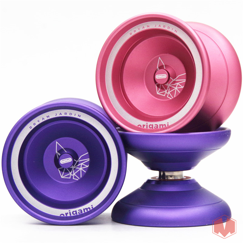 2018 DUNCAN Duncan ORIGAMI Hàng ngàn con hạc giấy Yo-Yo Cuộc đua kim loại Yo-Yo đồ chơi