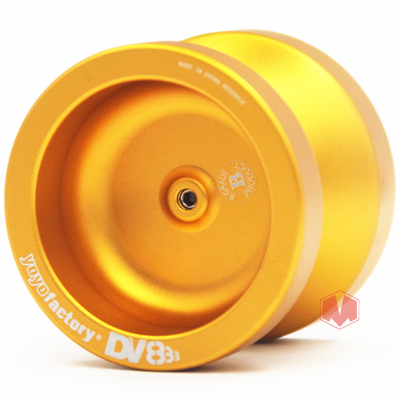 YYOFACTORY Hoa Kỳ tất cả hàng hóa kim loại yyf DV888 Yo-Yo Yo-Yo B con quay yoyo