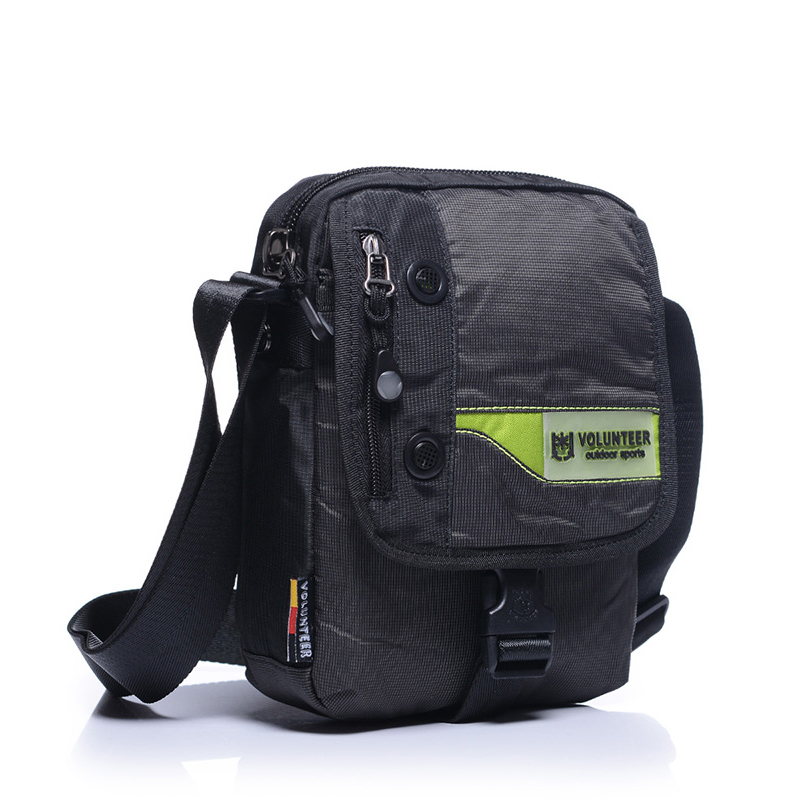 Men's shoulder bag Oxford cloth bag Waterproof canvas bag Leisure bag Sports oblique cross bag Men's bag Mobile phone bag