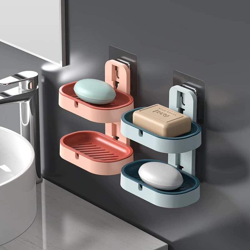 Soap holder, double-layer big drying rack