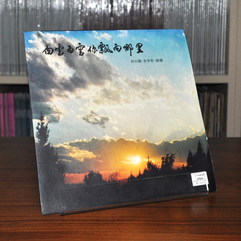 Liu Xiaoli Female Midtone Humbler Spring Round Dance Song Gramophonic Machine Special New 10 Inch LP Black Gel Old Record