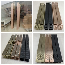 New Chinese imitation ancient Xiangyun engraving Ming loaded glass door handle hotel gate Honggu bronze wood door handle spot