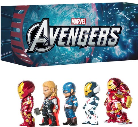 q phiên bản phim hoạt hình Avengers 2 Mỹ đội trưởng tay mẫu xe ô tô trang trí nội thất sáng tạo trang trí bếp