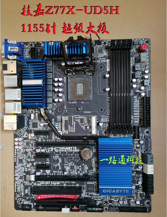 Gigabyte Technology Gia Z77X-UD5H Overclocking Large Board 1155 Pin National Line Support MACOS