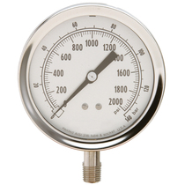 Import of 2-inch Yesco Ashcroft pressure gauge