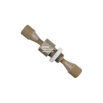  1 16 single card sleeve to 1 8 single card sleeve piercing joint-for analytical instruments-PEEK-SCHIZER