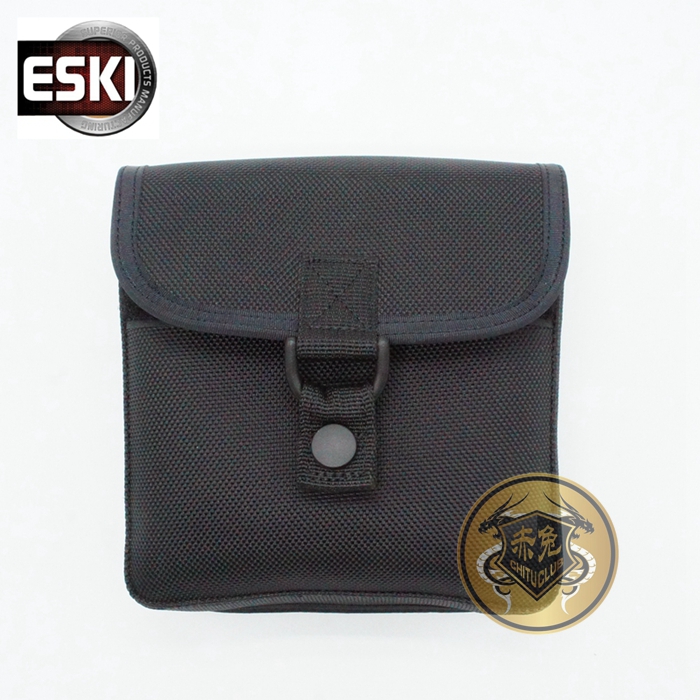 ESKI Fanny pack small bag HD-48 single grid square fanny pack