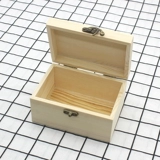 Деревянная деревянная коробка из натурального дерева, коробка для хранения, подарочная коробка, коробочка для хранения, индивидуальный прямоугольный маленький чай, подарок на день рождения