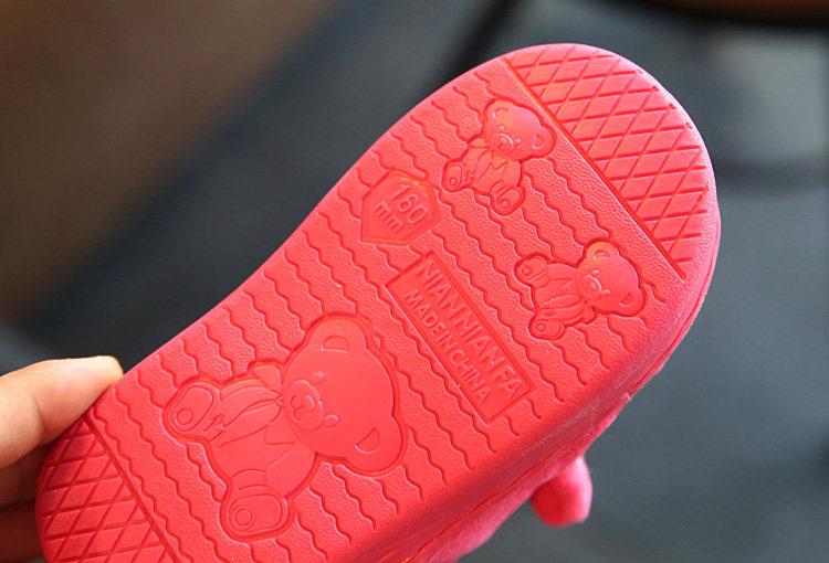 Chaussons enfants en autre pour hiver - semelle caoutchouc - Ref 1005757 Image 20