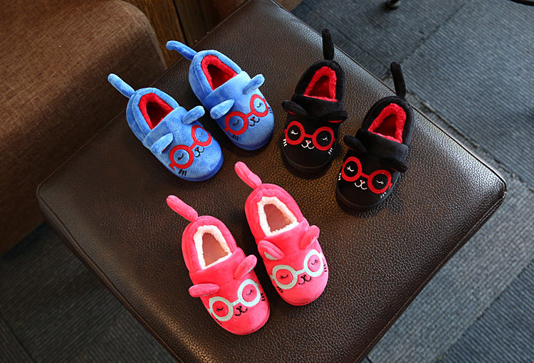 Chaussons enfants en autre pour hiver - semelle caoutchouc - Ref 1005757 Image 6