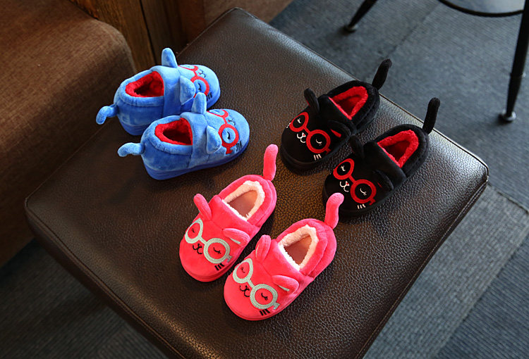Chaussons enfants en autre pour hiver - semelle caoutchouc - Ref 1005757 Image 7