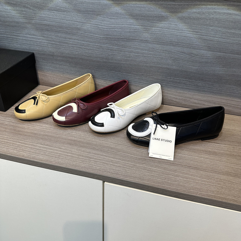 Lnae Studio Export Orders! New Chanel-Style 26m Kangpeng Shoes Mary Jane Ballet Flat Shoes