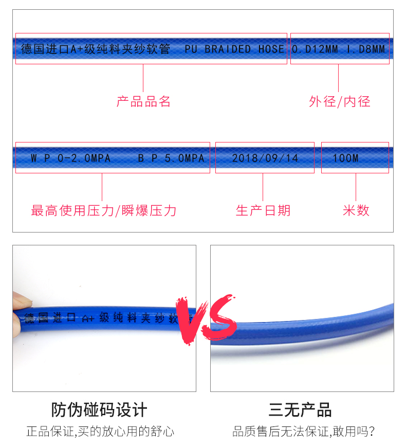 giá máy nén khí trục vít Shan Nai áp lực cao khí quản PU ống PVC nhồi bông khí nitơ ống hơi công cụ khí nén khí súng máy nén khí ống khí máy nén khí giá